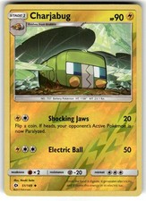Carta Pokemon - SM - Sole e Luna Charjabug 51/149 Reverse Holo - NM