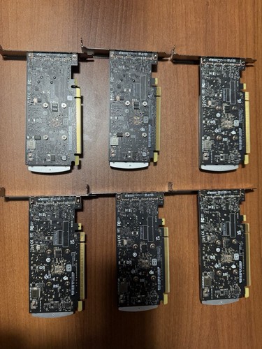 NVIDIA T1000 8GB GDDR6 GPU High Profile Bracket 4x MINI Displayport - Picture 2 of 2