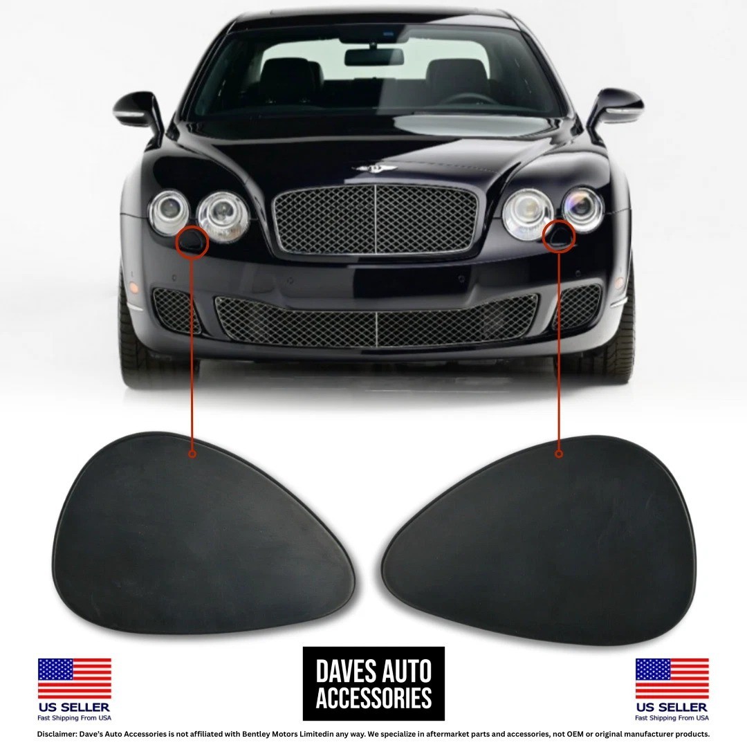Headlight Washer Cover Trim Bentley Continental GT GTC Flying Spur OE Style