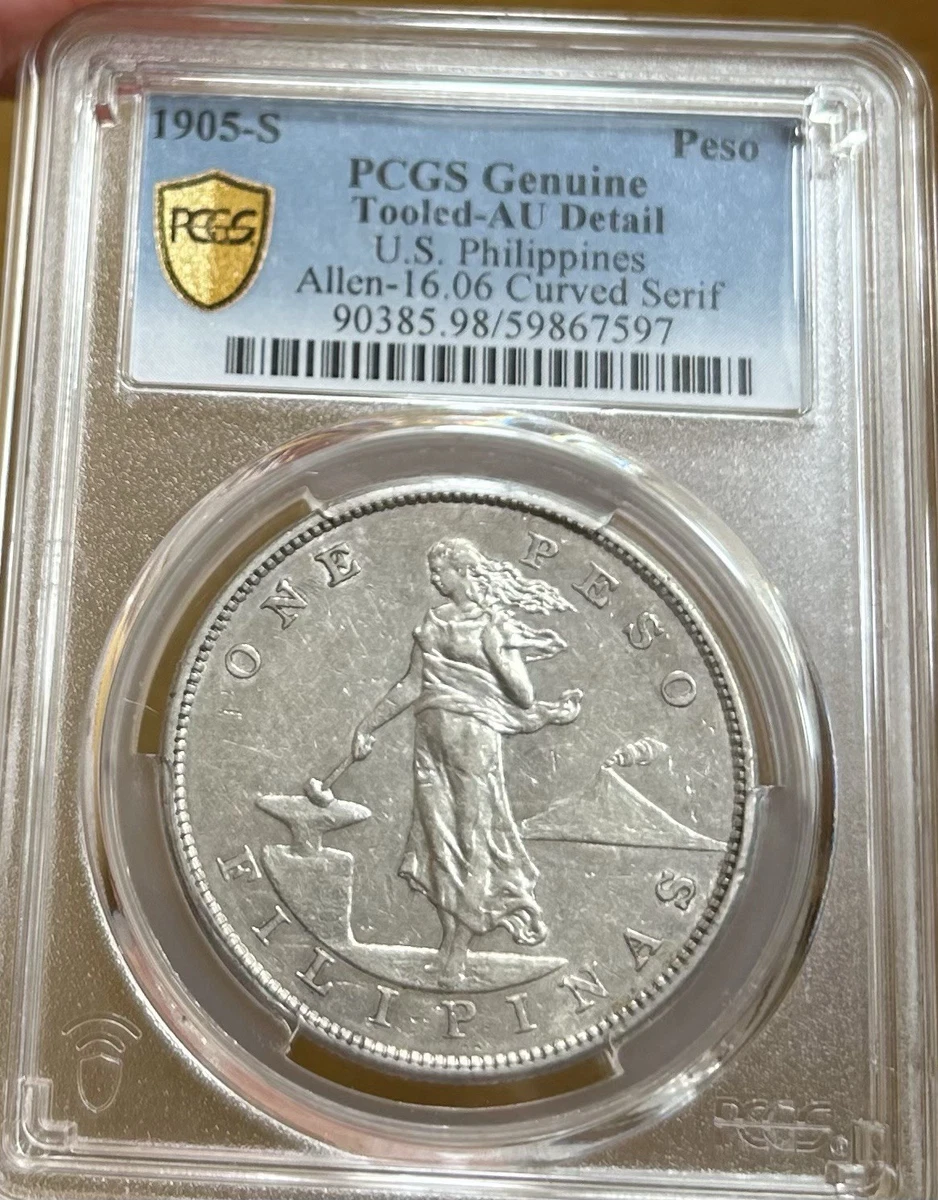さ*e様 ⭐️希少⭐️1905年米領フィリピン 1ペソ 銀貨　【大型】 Silver 1905 Year Philippine Coins for sale | eBay