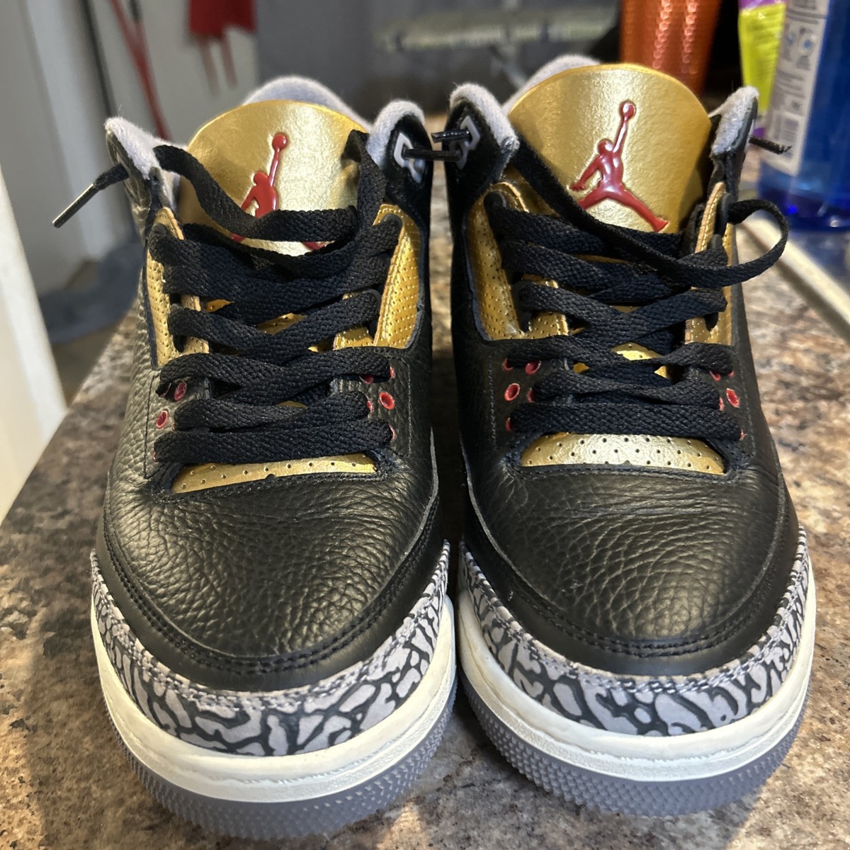 シューズ(女性用) Air Jordan 3 RETRO OG BLACK CEMENT Jordan 3 Retro OG Mid Black Cement for Sale | Authenticity