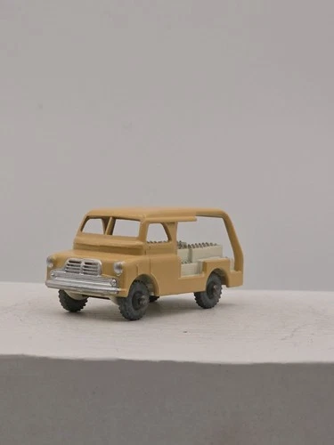 Vintage 1956 Lesney Matchbox No. 29 Bedford Milk Delivery Van w/ Grey Wheels