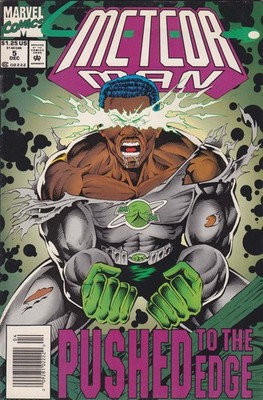 Meteor Man #5 (Newsstand) FN; Marvel | Penultimate Issue - w/Bag+Board