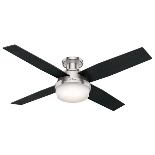 Hunter Fans - Dempsey 52 Inch Low Profile Ceiling Fan with LED Light Kit and - Picture 1 of 4