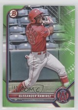 2022 Bowman Prospects Neon Green Border 109/399 Alexander Ramirez #BP-38 0y9e