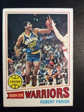 Topps 1977-78 Robert Parish #111 Golden State Warriors Rookie NBA Card VG