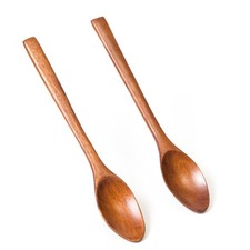 Wood Lacquer Small Spoons 13.5cm Set of 2