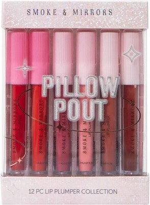 Smoke & Mirrors Pillow Pout 12 PC Lip Plumper Collection NEW IN BOX SEALED