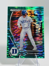 2021 Panini Prizm Draft Picks Green Pulsar Ethan Murray #PDP147