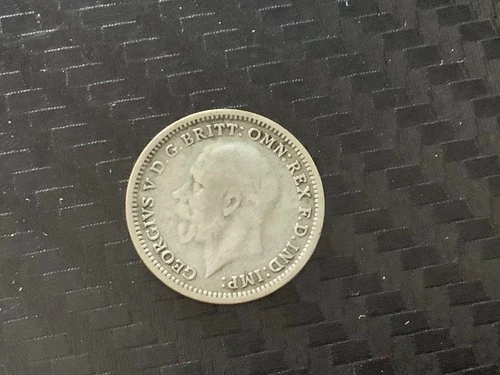1928 George V Threepence — photo from the most recent tracked eBay sale