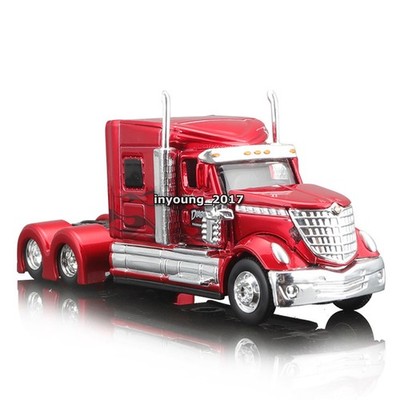 5.5'' International Lonestar Sattelschlepper Die Cast Spielzeug fur Kinder Rot