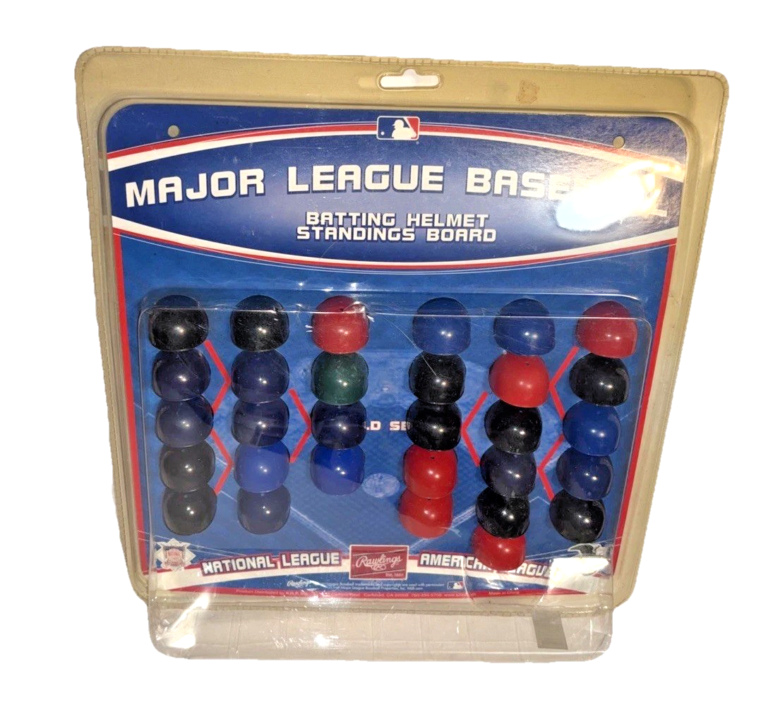Rawlings MLB 30 Mini Batting Helmet Standings Board for sale