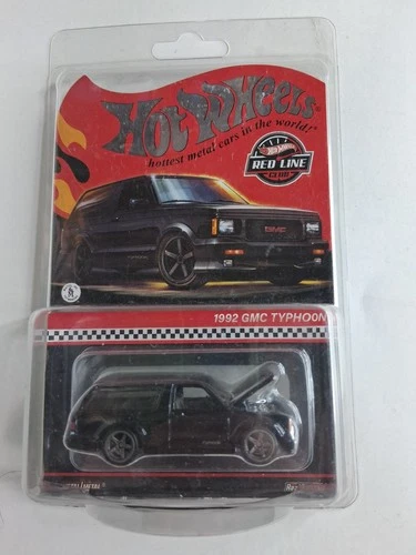 Hot Wheels 2024 RLC 1992 GMC Typhoon Red Line Club (Black)