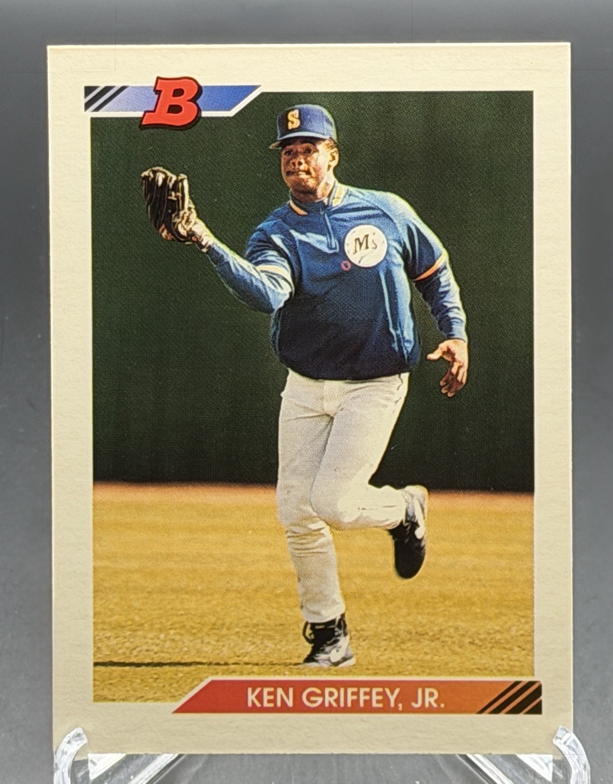 Ken Griffey Jr. #100 Baseball Cards 1992 Bowman trading card — raw and PSA graded price guide