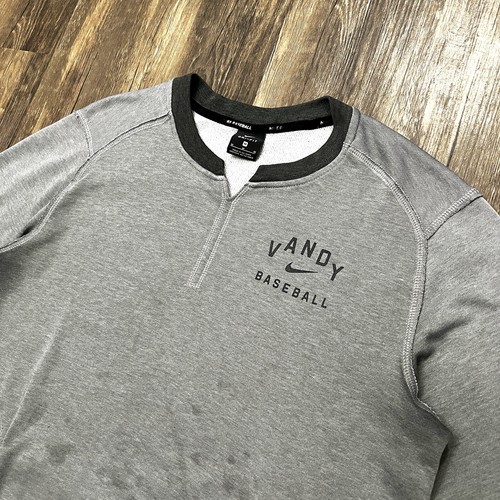 Nike Vanderbilt Commodores Game Used Team Issued 3/4 Sleeve Baseball Shirt Sz M - Picture 3 of 5