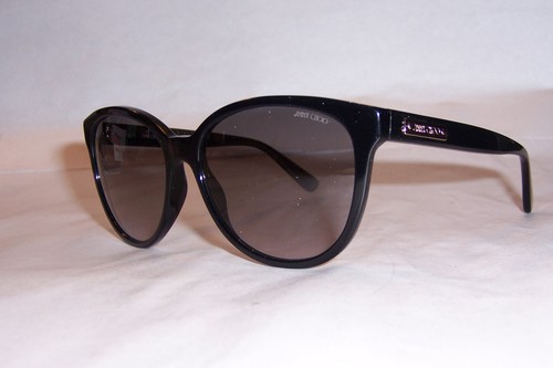 NEW JIMMY CHOO SUNGLASSES LUCIA/S EL8-EU BLACK/GRAY AUTHENTIC - Picture 4 of 8