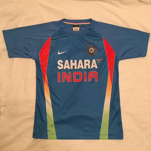 India Nike Cricket Sahara 2011 World Cup Winners Rare Authentic Jersey