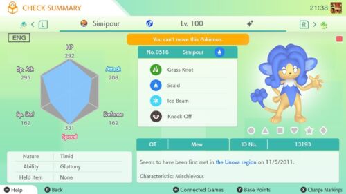 Shiny Spinda Furfrou Patrat Sonstige* "Home Locked" für Pokemon Home - Bild 12 von 13