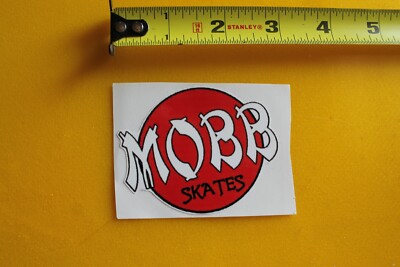 Mobb Skates Japan Flag Hosoi Sunset Red Dot Z26B Vintage Skateboarding STICKER