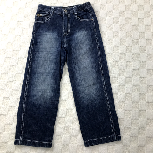 Vintage Y2K Southpole Jeans Boys 6 Blue Baggy Skater Grunge Hip Hop Youth - Picture 2 of 14