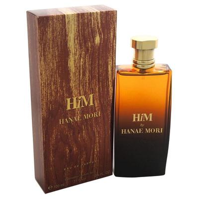 Hanae Mori Him by Hanae Mori Eau De Parfum Spray 3.4 oz 100 ml NIB No Cello