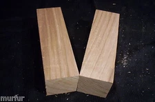 2 Piece Butternut 2.5 x 2.5 x 8" Carving Turning Spindle Blanks Lumber