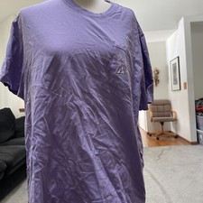 Laura James Purple Double Sided Pocket T Shirt The Good Life Size XL