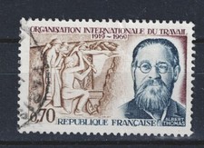 France Underground Coal Miners Albert Thomas stamp 1969 A-2