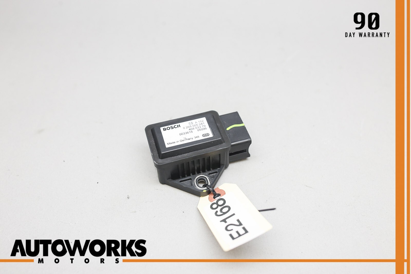 02-07 Maserati Quattroporte M139 Spyder GT M138 Yaw Turn Rate Sensor OEM