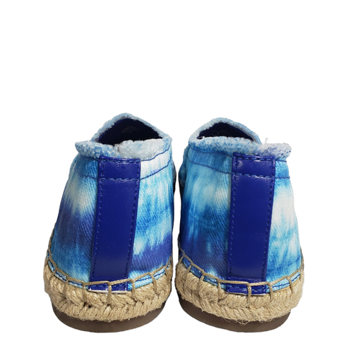 Nine West Womens Maybe Medium Blue Fabric Slip On Espadrille Flat Shoes Size 7.5 - 第 6/9 張圖片