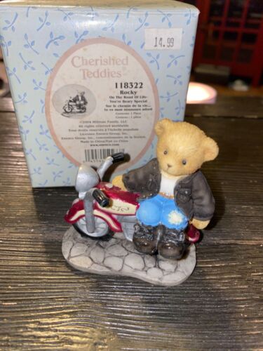 Cherished Teddies 118322 Rocky on the Road of Life- You’re Beary Special 2004 - Picture 1 of 3