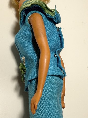 Vintage Barbie Fashion Editor #1635 1965 Türkis RAR Japan 12" - Bild 10 von 15