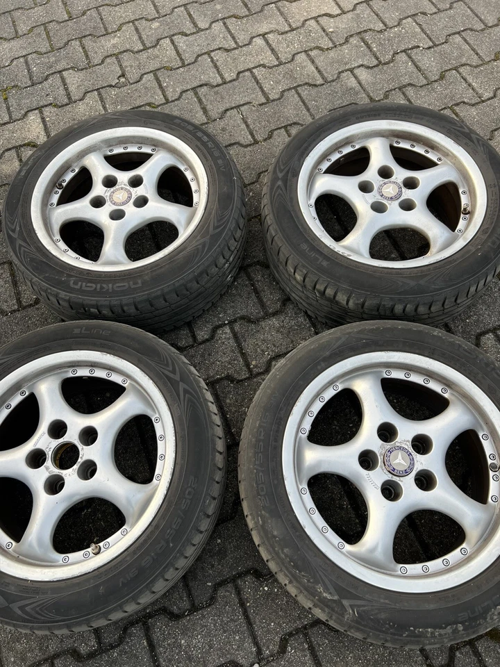 Borbet Kompletträder  205/55R16 91V, Borbet 7,5Jx16H2 ET35, Nokian DOT 50/14 - Bild 2 von 4