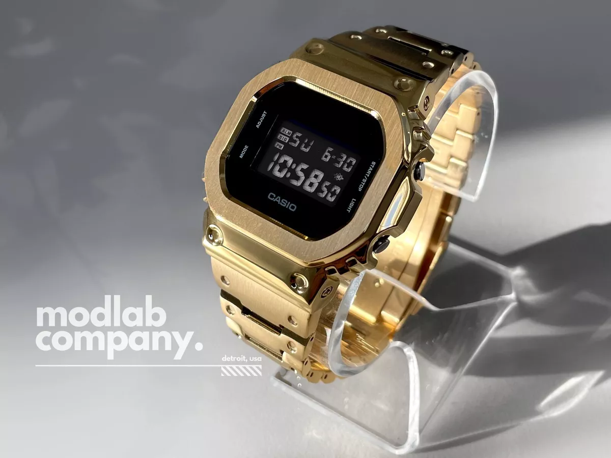 Gshock 2025 dw5600 gold
