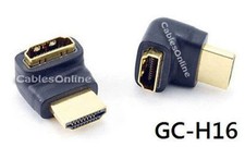 HDMI Male to Female Port Saver, 270 Degree Adapter