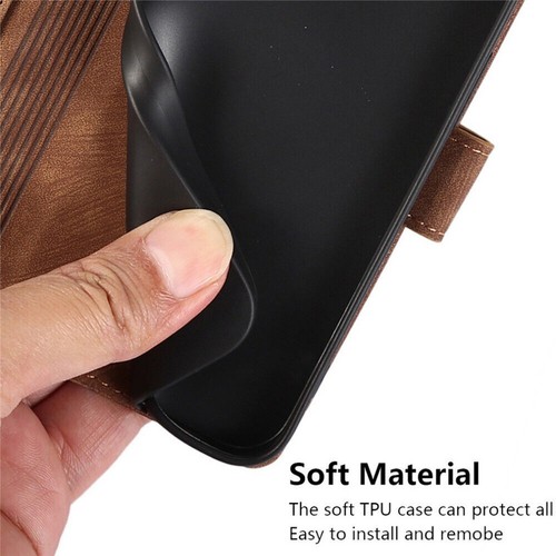 Leather Flip Case Wallet Cover For Samsung A56 A36 A26 A16 A55 A35 A25 A15 A54 - Picture 63 of 81