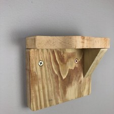 Handmade Wooden Mini Shelf Reclaimed Wood Wall Shelf Decor 4.5 Tall Rustic