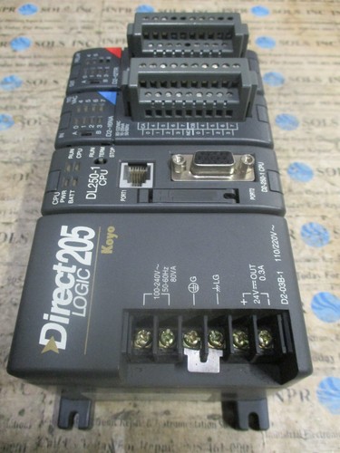 Automation Direct D2-03B-1 Direct Logic 205 PLC D2-250-1 CPU D2-12TR *Tested* - Picture 4 of 8