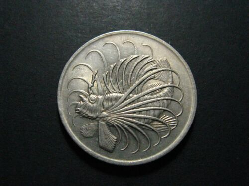 Singapore 50 Fifty Cents 1970 Coin - About Uncirculated - Picture 2 of 2