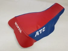 HONDA ATC 200S seat cover with logos carbon fiber fits 1984 - 1986 ATC 3 WHEELER