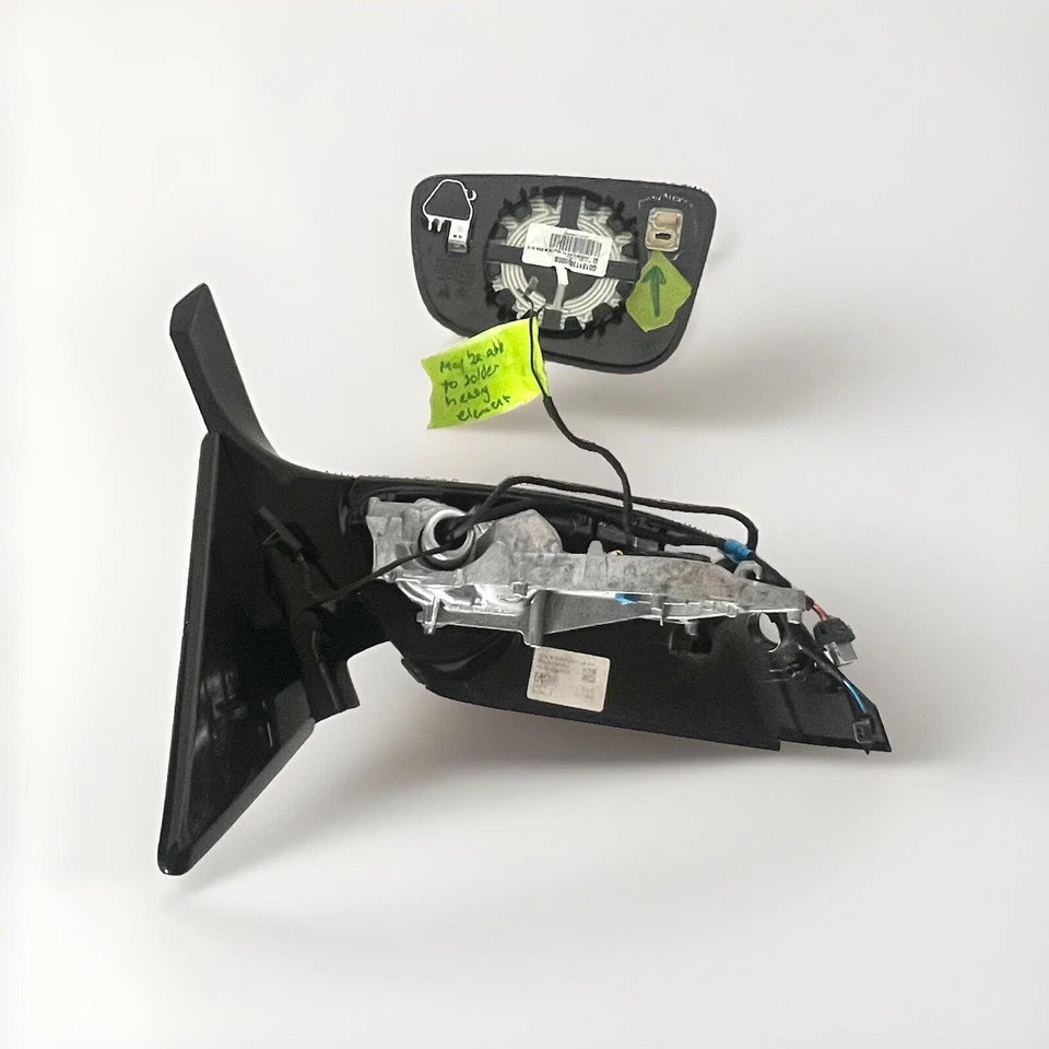BMW 2020-2025 CONJUNTO DE ESPEJO RETROVISOR DERECHO 850i *El vidrio necesita soldadura* 51169498928 OEM Foto 3 de 4
