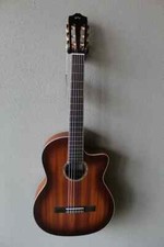 New Cordoba C4-CE Nylon String Acoustic/Electric Classical Guitar - Edgeburst
