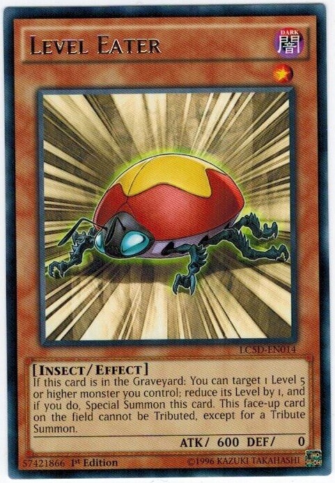 Level Eater LC5D-EN014 1st Edition Legendary Collection 5Ds