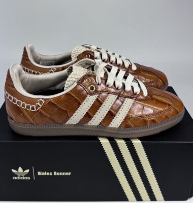 adidas Wales Bonner ブラウン ポロシャツ S Adidas Originals x Wales Bonner Samba Brown Croc | eBay