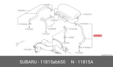Genuine OE Hose Assembly-Pcv 11815AB650 for Subaru 11815-AB650
