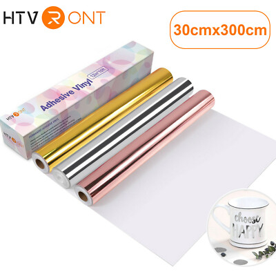 Metallisch Vinylfolie Plotter 0,3x3m Selbstklebend Plotterfolie Glänzend für Lap