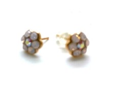 Earrings By Mariana Woman Adorable Rose Opal Swarovski Crystals