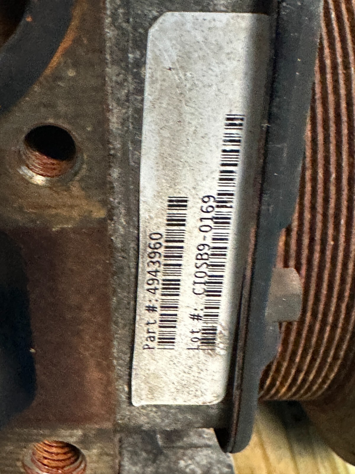 RAM 2500 3500 6.7L Diesel Cummins Engine Cylinder Short Block 128K 2013-2018 OEM