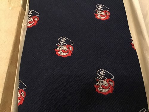 Vintage ~ G.S. Harvale Tie ~ New York ~ Navy Blue ~ Captain ~ Original Box - 第 2/4 張圖片