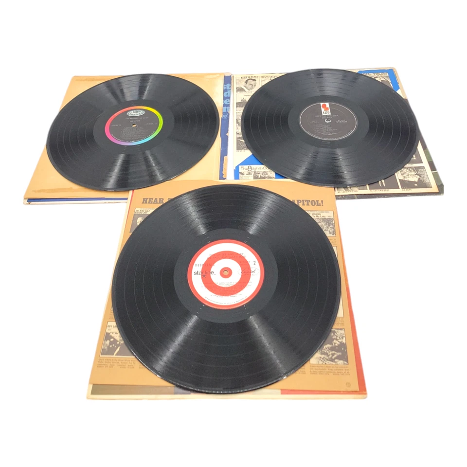 Vintage Tex Ritter Bob Wills and Les Paul Vinyl LP 3 Record Bundle - Image 4 of 4